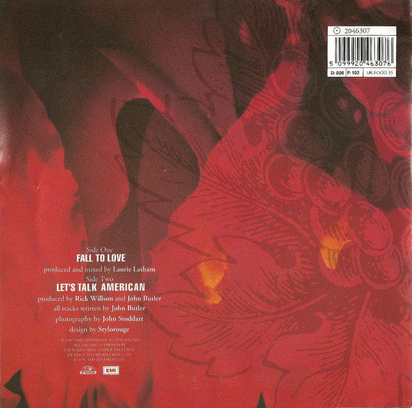 Diesel Park West : Fall To Love (7", Single)