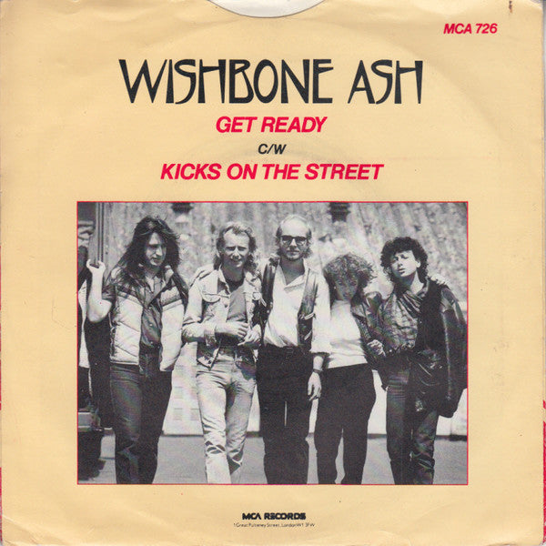 Wishbone Ash : Get Ready (7", Single)