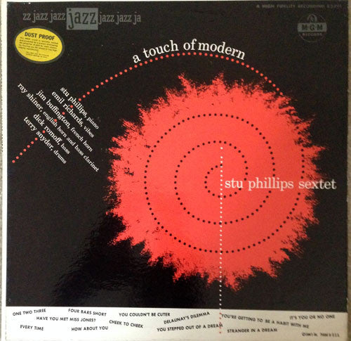Stu Phillips Sextet : A Touch Of Modern (LP, Album, Mono)