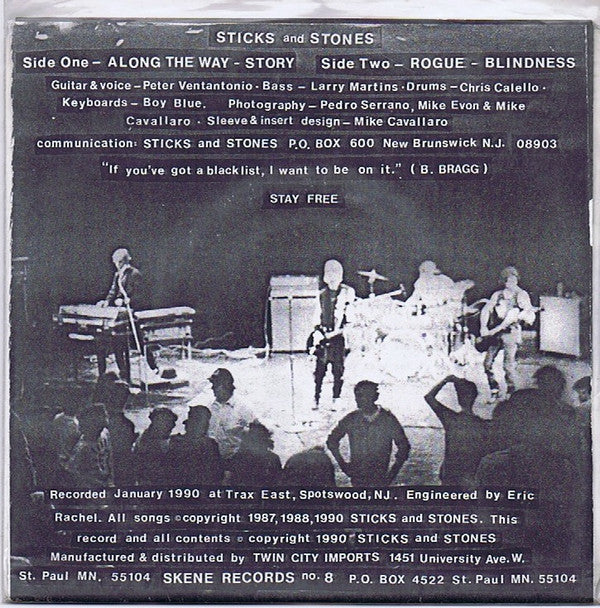 Sticks And Stones : Storm Coming (7", EP)