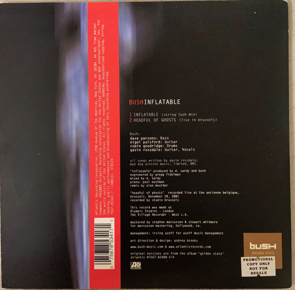 Bush : Inflatable (7", Single)