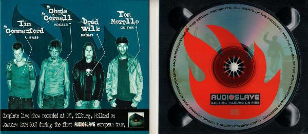 Audioslave : Setting Tilburg On Fire (CD, Unofficial)