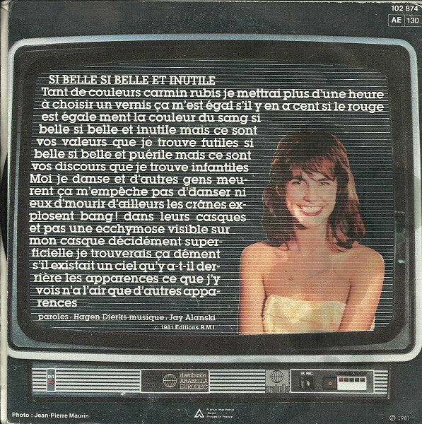 Lio : Amicalement Vôtre (7", Single)