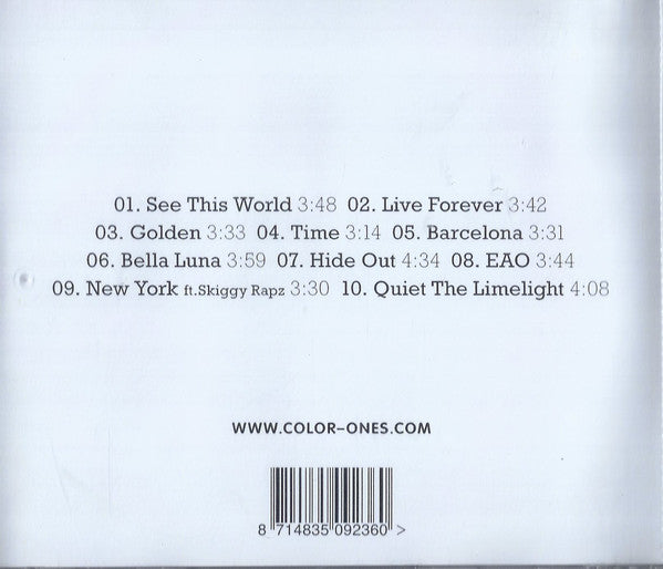 Color Ones : Color Ones (CD, Album, S/Edition, dig)