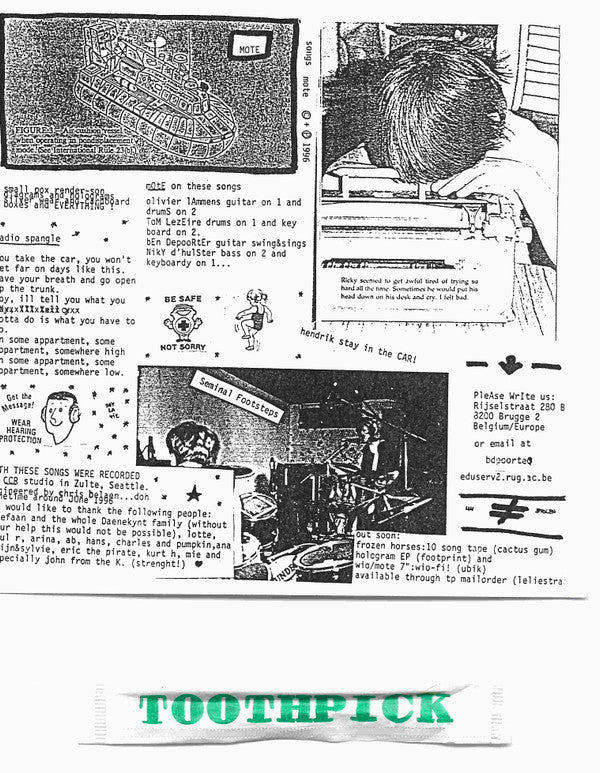 Wingtip Sloat / Mote : Untitled EP (7", EP)