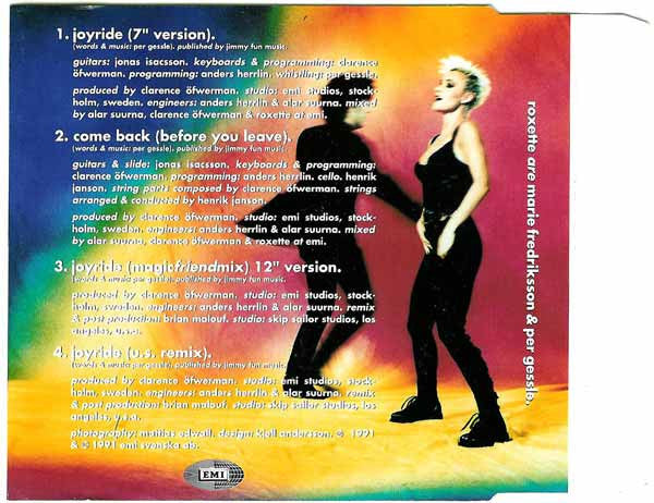 Roxette : Joyride (CD, Maxi)