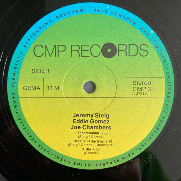 Jeremy Steig : Lend Me Your Ears (LP, Album)