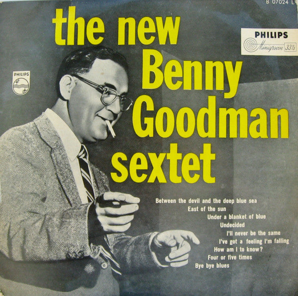Benny Goodman Sextet : The New Benny Goodman Sextet (LP, Album)
