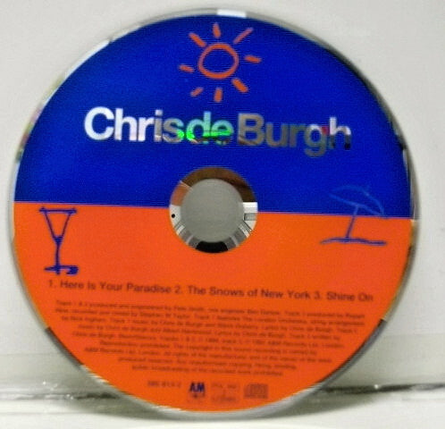 Chris de Burgh : Here Is Your Paradise (CD, Single)
