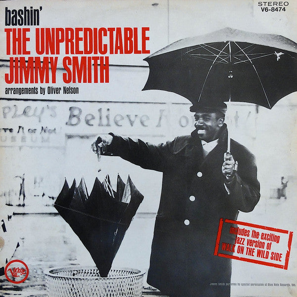 Jimmy Smith : Bashin' (The Unpredictable Jimmy Smith) (LP, Album)