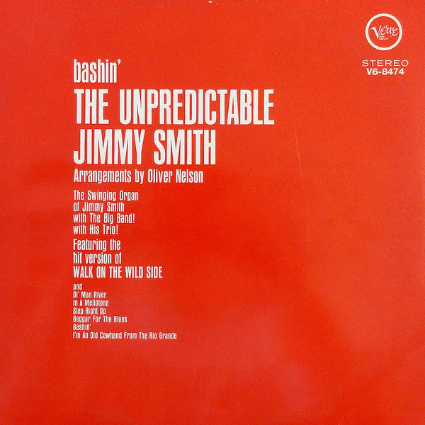 Jimmy Smith : Bashin' (The Unpredictable Jimmy Smith) (LP, Album)