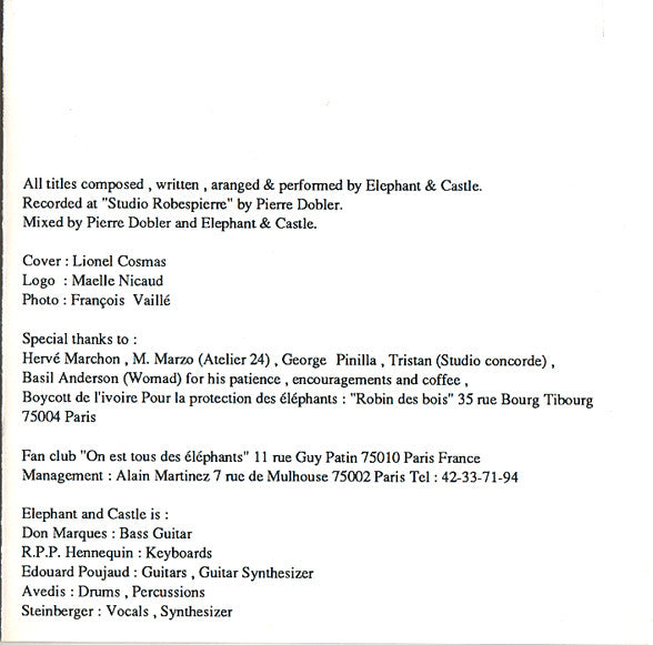 Elephant And Castle : The Green One (CD, Album)