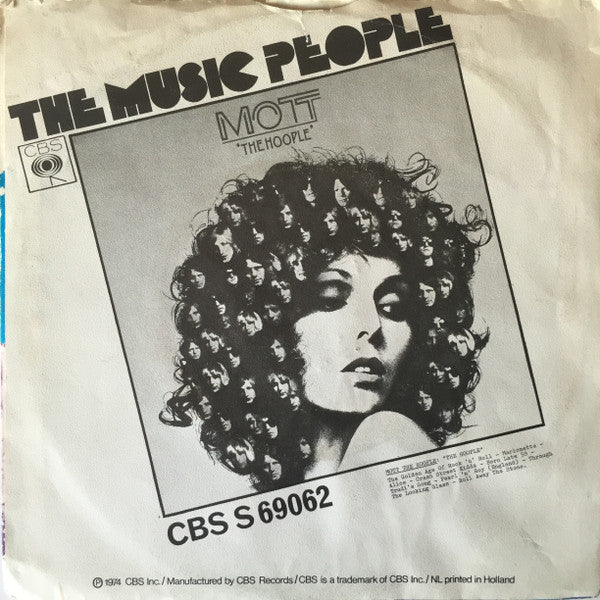 Mott The Hoople : Foxy, Foxy (7", Single)