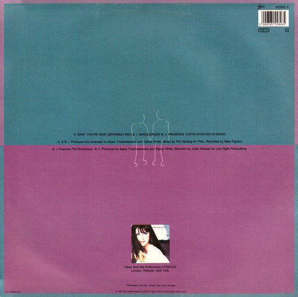 Basia : Baby You're Mine (Berimbau Mix) (12", Maxi)