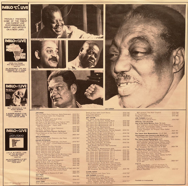 Milt Jackson & Ray Brown : Montreux '77 (LP, Album)