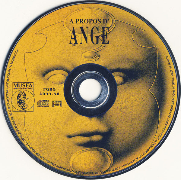 Various : A Propos D'Ange (CD, Comp)