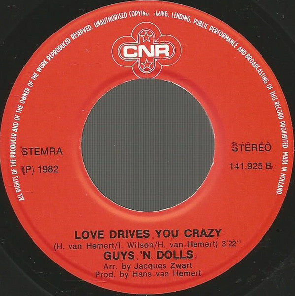 Guys 'n Dolls : I Heard It On The Radio (7", Single)