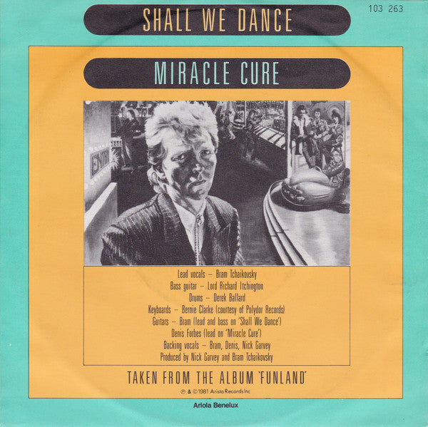 Bram Tchaikovsky : Shall We Dance (7")