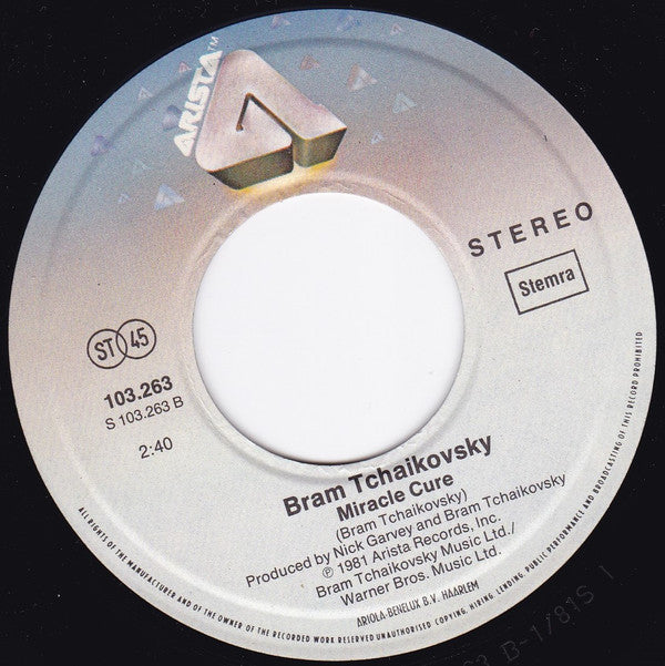 Bram Tchaikovsky : Shall We Dance (7")