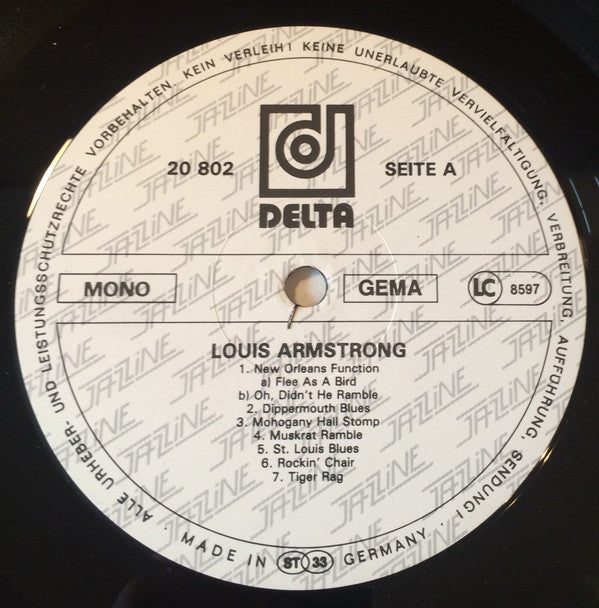 Louis Armstrong & Edmond Hall And His Orchestra : Jazz Live & Rare Vol. 6 - Live At Carnegie Hall - February 8, 1947 (LP, Album, Mono, Ltd)