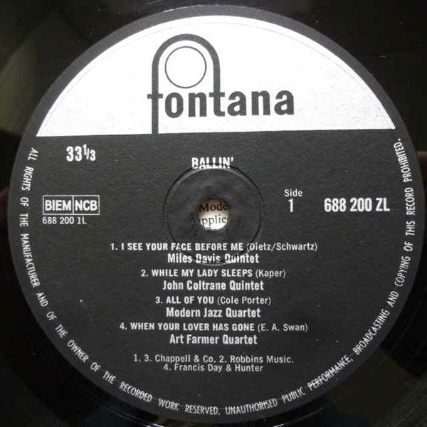 Various : Ballin' (LP, Comp, Mono)