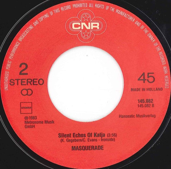 Masquerade (5) : Guardian Angel »Original Version« (7", Single)