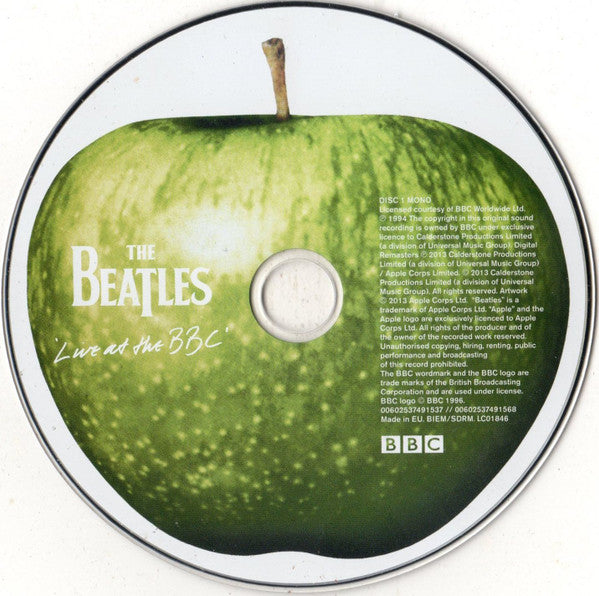 The Beatles : Live At The BBC (2xCD, Comp, Mono, RE, RM, Tri)