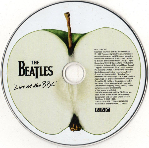 The Beatles : Live At The BBC (2xCD, Comp, Mono, RE, RM, Tri)