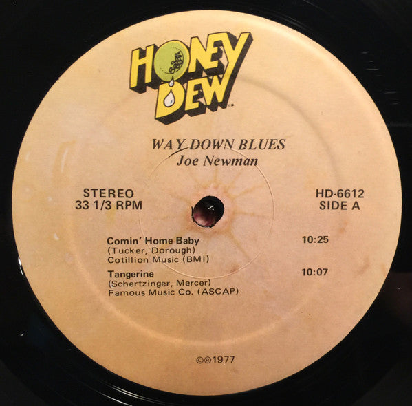 Joe Newman : Way Down Blues (LP, Album)