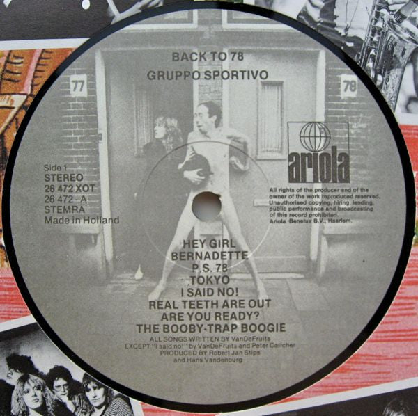 Gruppo Sportivo : Back To 78 (LP, Album)
