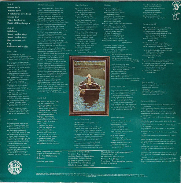 Sir John Betjeman* : The Poet Laureate Sir John Betjeman's Britain (LP, RE)