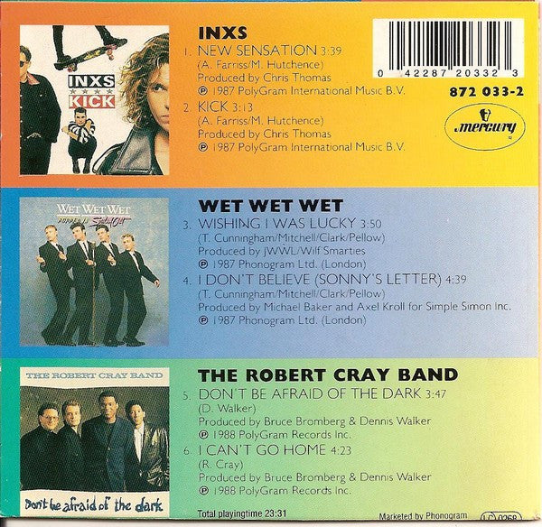 INXS - Wet Wet Wet - The Robert Cray Band : 3 X Gold (CD, EP, Comp)