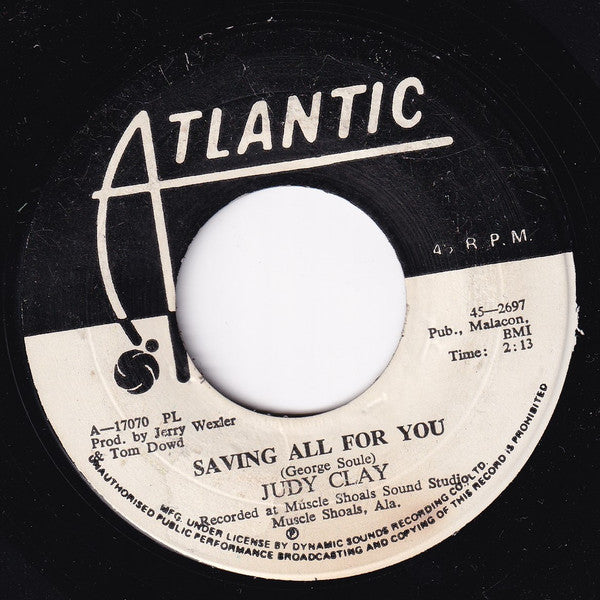 Judy Clay : Greatest Love (7", Single)