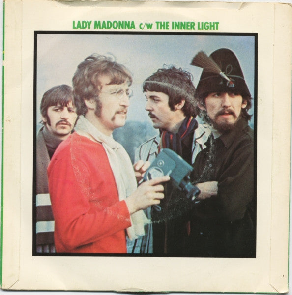 The Beatles : Lady Madonna c/w The Inner Light (7", Single, RE)