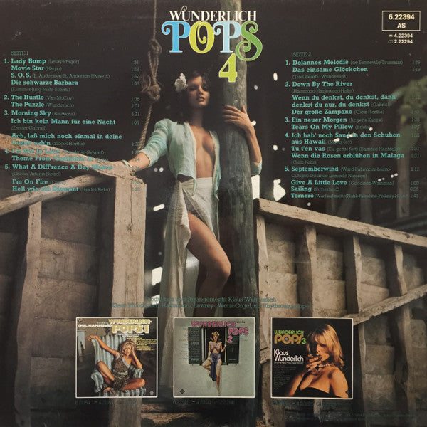 Klaus Wunderlich : Wunderlich Pops 4 (LP, Album)