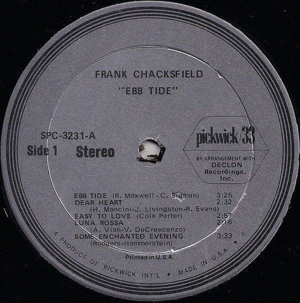Frank Chacksfield : Ebb Tide (LP)