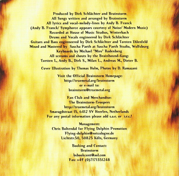 Brainstorm (12) : Ambiguity (CD, Album, Promo)