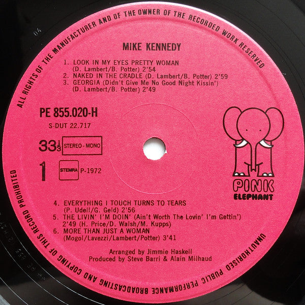 Mike Kennedy : Mike Kennedy (LP)