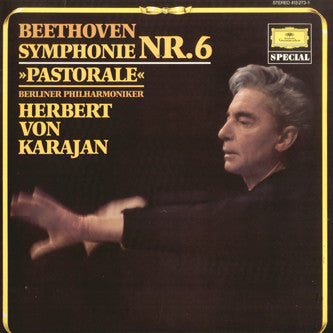 Ludwig van Beethoven - Berliner Philharmoniker • Herbert von Karajan : Symphonie Nr.6 (LP, RE)