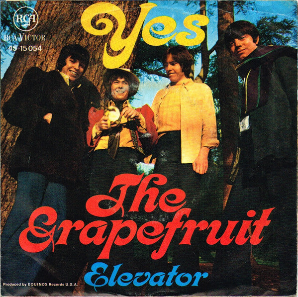 Grapefruit : Elevator / Yes (7", Single)