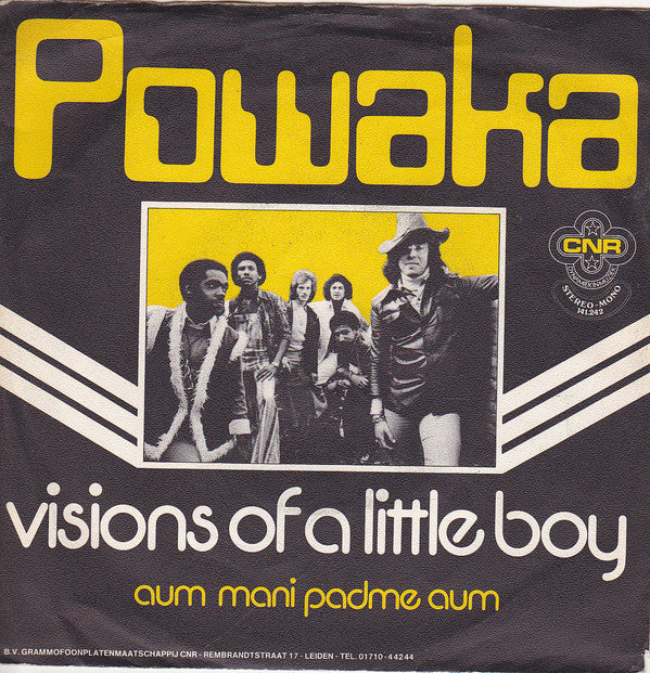 Powaka : Visions Of A Little Boy (7", Single)