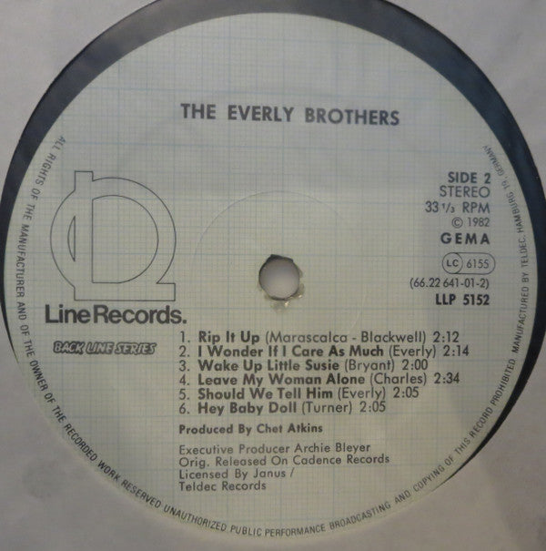 Everly Brothers : The Everly Brothers (LP, Album, Mono, RE)