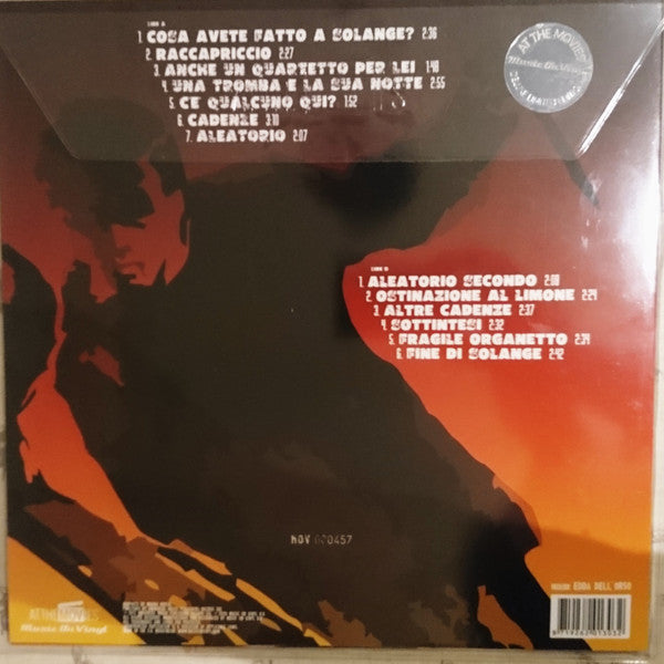 Ennio Morricone : Cosa Avete Fatto A Solange? (Original Motion Picture Soundtrack) (LP, Dlx, Ltd, Num, RE, Ora)