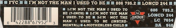Fine Young Cannibals : I'm Not The Man I Used To Be (CD, Single)