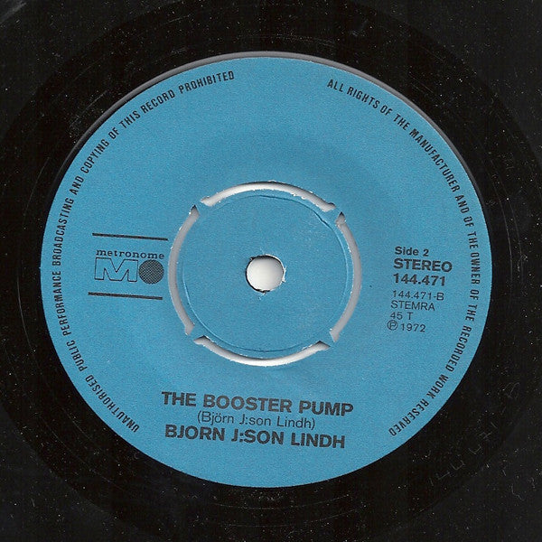 Björn J:Son Lindh : My Machine (7", Single)