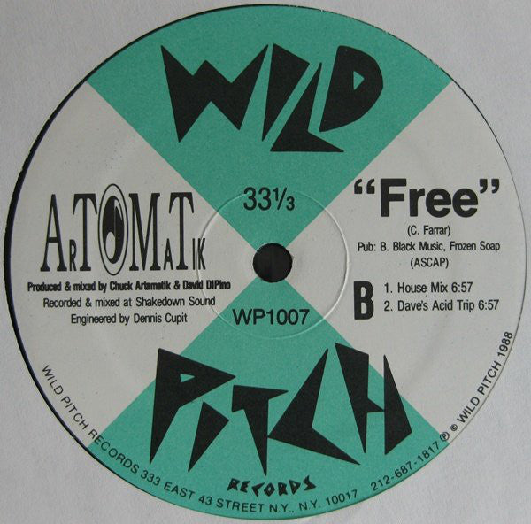 Artomatik : Free (12")