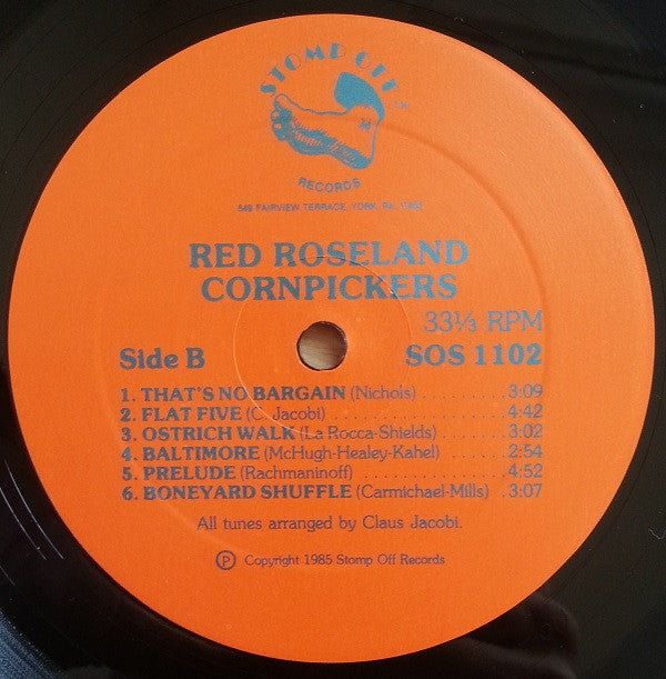 Red Roseland Cornpickers, Bent Persson : That's No Bargain (LP)