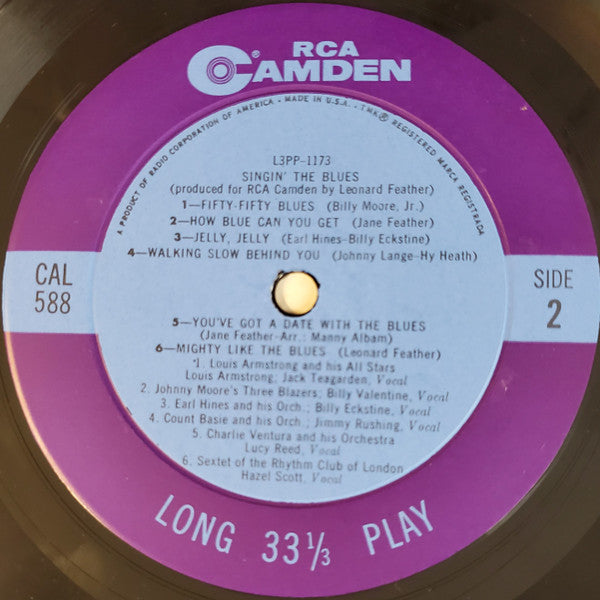 Various : Singin' The Blues (LP, Comp)