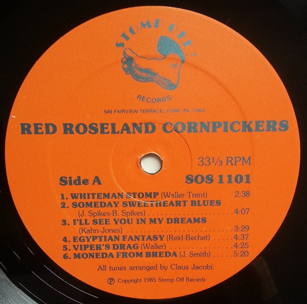 Red Roseland Cornpickers, Bent Persson : Double Talk (LP)