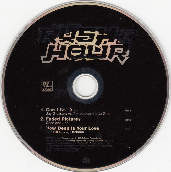 Jay-Z Featuring Amil And Ja Rule : Can I Get A... (Def Jam's Rush Hour) (CD, Maxi)
